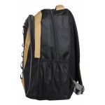 Aqsa ALB60 Stylish Laptop Bag (Khakee and Black)